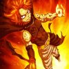 Powerful Natsu Dragneel paint by numbers