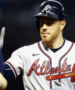 Freddie Freeman paint by numbers