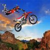 Freestyle Motocross paint by numbers