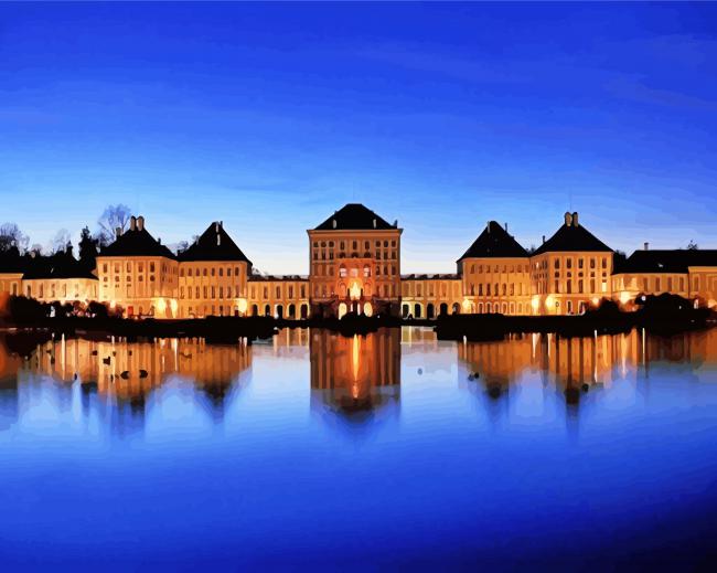 Nymphenburg Palace paint by numbers