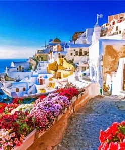 Thira Beautiful City paint by numbers