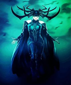 Hela Goddess Of Death paint by numbers