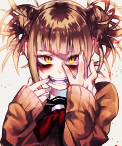 Himiko Toga Art paint by numbers