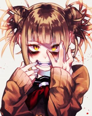 Himiko Toga Art paint by numbers