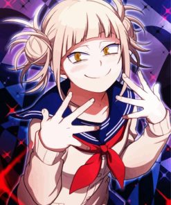 Himiko Toga Character paint by numbers