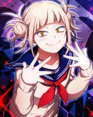 Himiko Toga Character paint by numbers