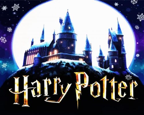 Hogwarts School paint by numbers