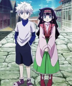 Killua And Alluka Characters paintt by numbers