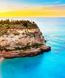 Tropea Seascape paint by numbers