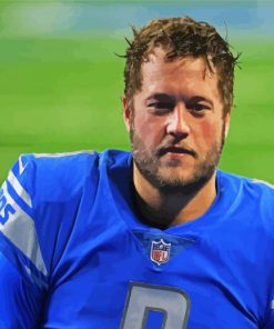 John Matthew Stafford paint by numbers