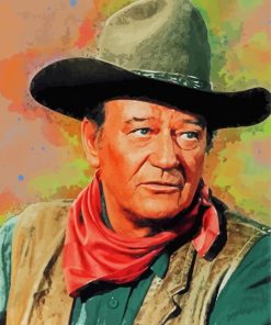 John Wayne Art paint by numbers