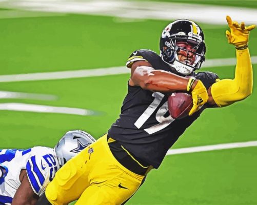 JuJu Smith Schuster paint by numbers