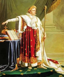 Napoleon Bonaparte paint by numbers