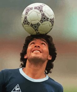 The Legend Diego Maradona paint by numbers