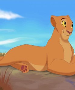 Lioness Nala Character paint by numbers