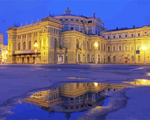 Mariinsky Theatre paint by numbers