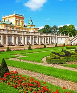 Museum Of King Jan III's Palace At Wilanów paint by numbers