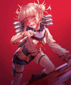 Himiko Toga paint by numbers