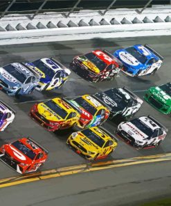 Nascar Racing Cars paint by numbers