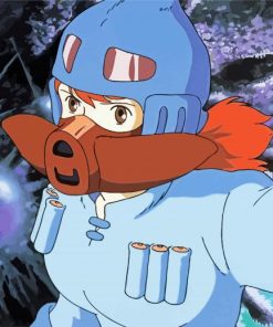 Nausicaä Of The Valley Of The Wind paint by numbers