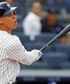 New York Yankees Baseball Player paint by numbers