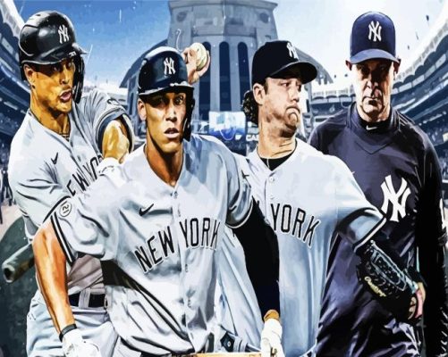 New York Yankees Team paint by numbers