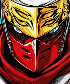 Ninja Shinobi Game paint by numbers