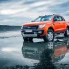 Orange Ford Ranger Car paint by numbers