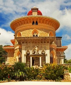 Aesthetic Park And Palace Of Monserrate paint by numbers