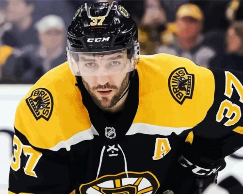 Patrice Bergeron Player paint by numbers