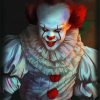 Pennywise Creepy Clown paint by numbers