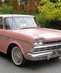 Pink Rambler Car paint by numbers