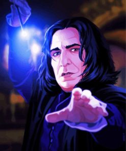 Powerful Professor Severus Snape paint by numbers