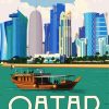 Qatar Poster paint by numbers