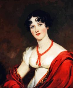 Regency Lady paint by numbers