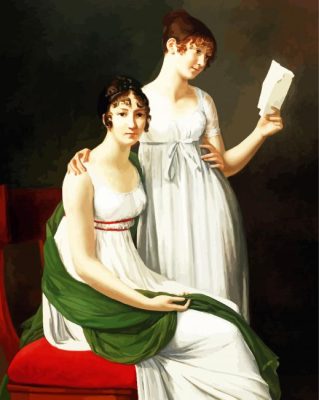Aesthetics Regency Women paint by numbers
