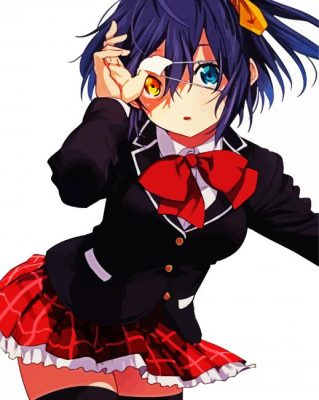 Rikka Takanashi paint by nuumbers