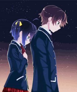 Yuta And Rikka Takanashi paint by numbers