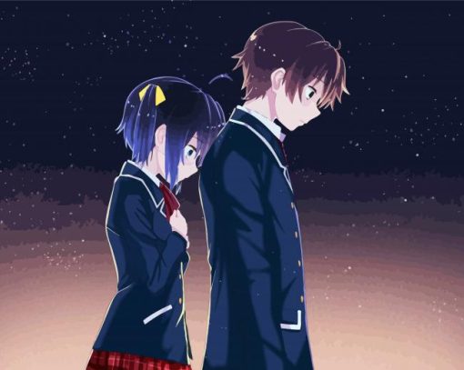 Yuta And Rikka Takanashi paint by numbers