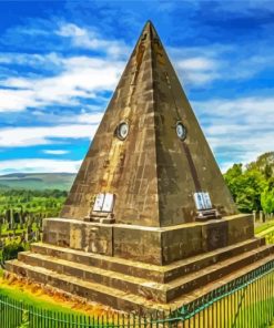 Robert The Bruce Statue paint by numbers