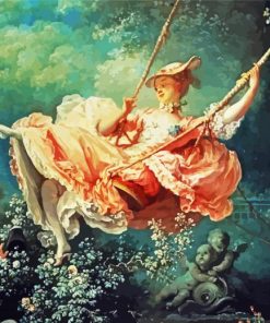 Aesthetic Rococo Art paint by numbers