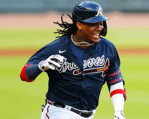 Ronald Acuña Jr paint by numbers