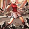 Sakura Haruno Anime paint by numbers