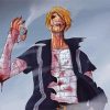 Bleeding Sanji Vinsmoke paint by numbers