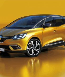 Renault Scenic Car paint by numbers