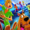 Scooby Doo Where Are You Animation paint byb numbers