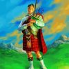 Scottish Man Art paint by numbers