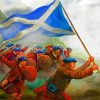 Scottish War Art paint by numbers