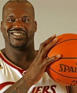 Shaquille O'Neal Player paint by numbers