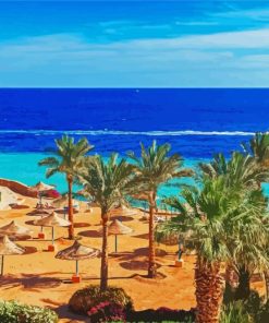 Beautiful Sharm El Sheikh paint by numbers